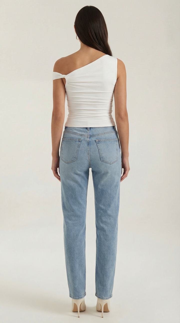 Cintia | Top asimmetrico casual