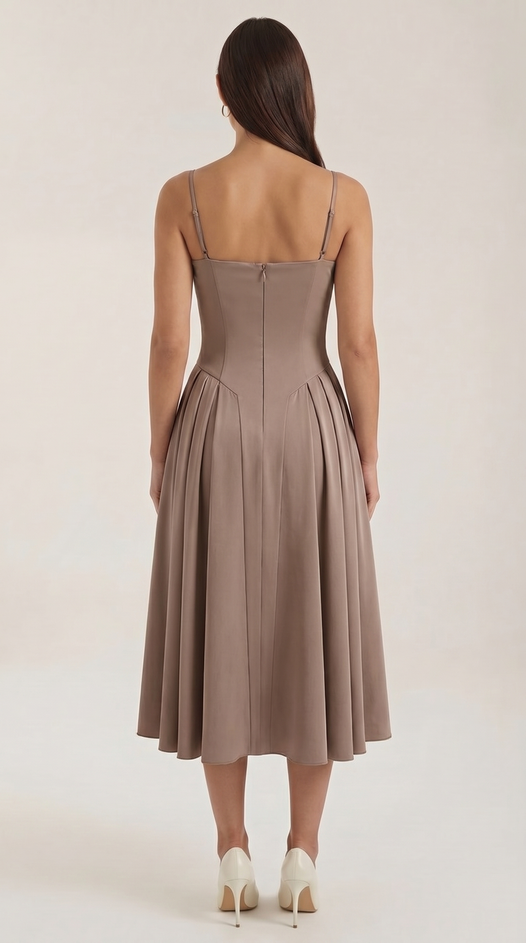 Izolda | Abito midi con corsetto