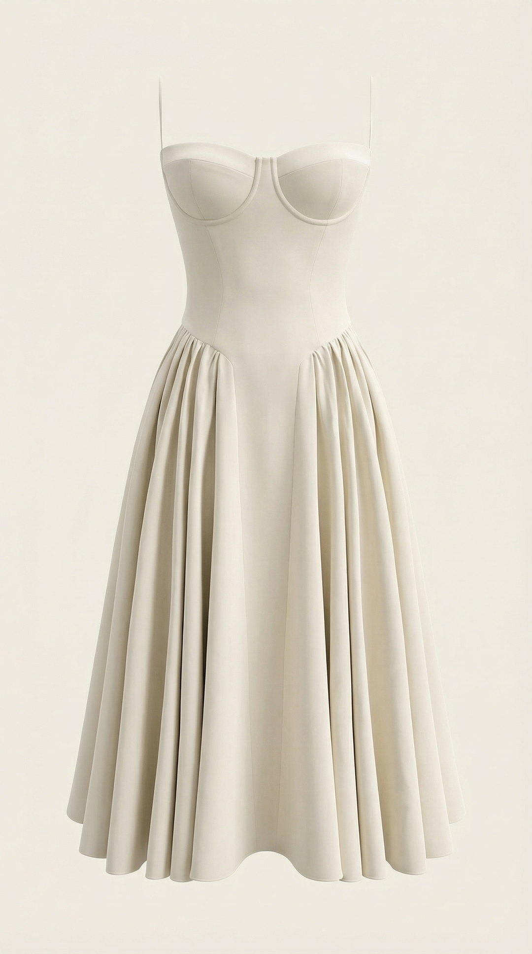 Izolda | Abito midi con corsetto