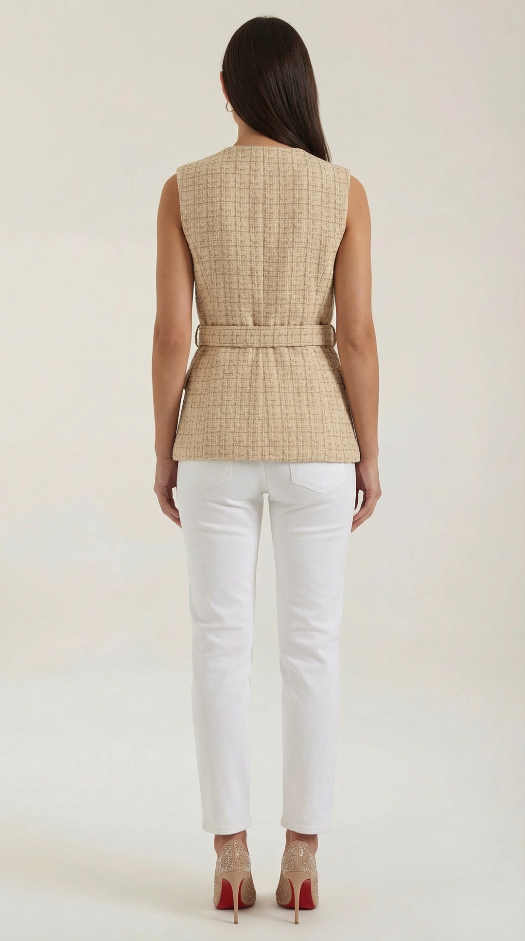 Perla | Top elegante senza maniche
