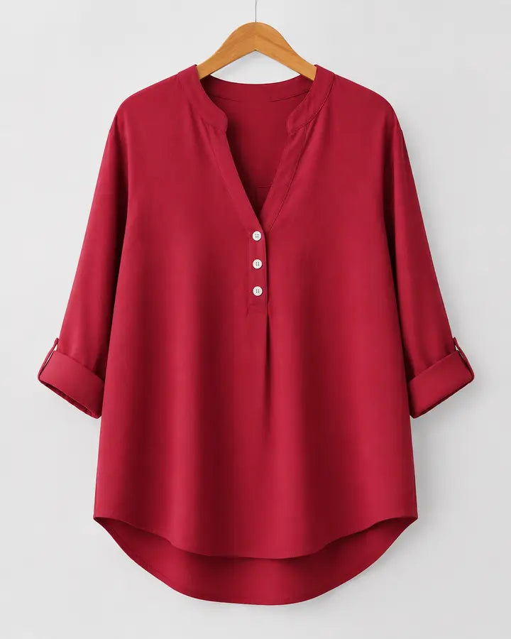 Roxana | Blusa con bottoni sul collo