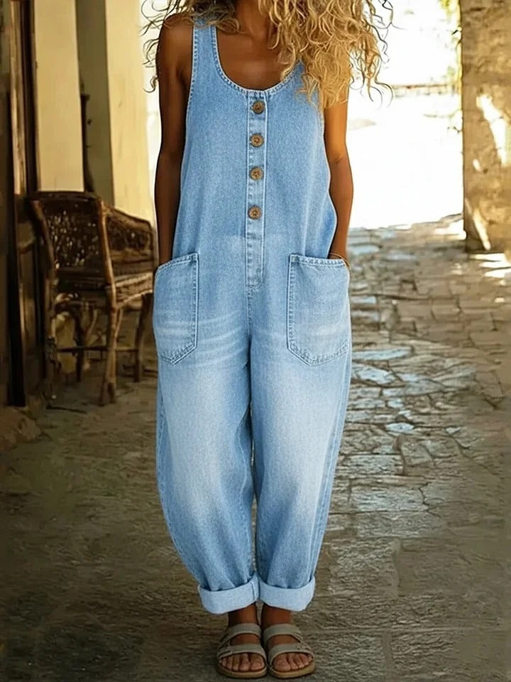 Kinga | Tuta in denim