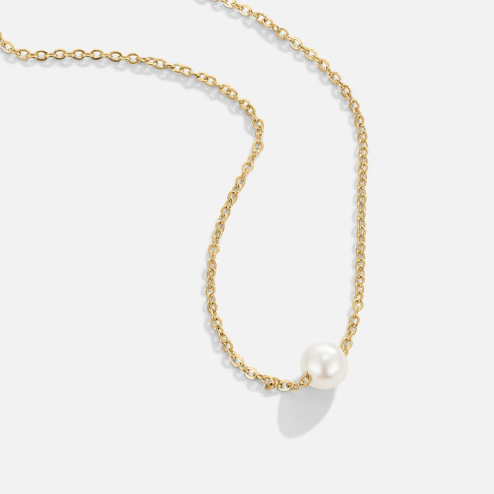 Collana sottile in oro Solitér