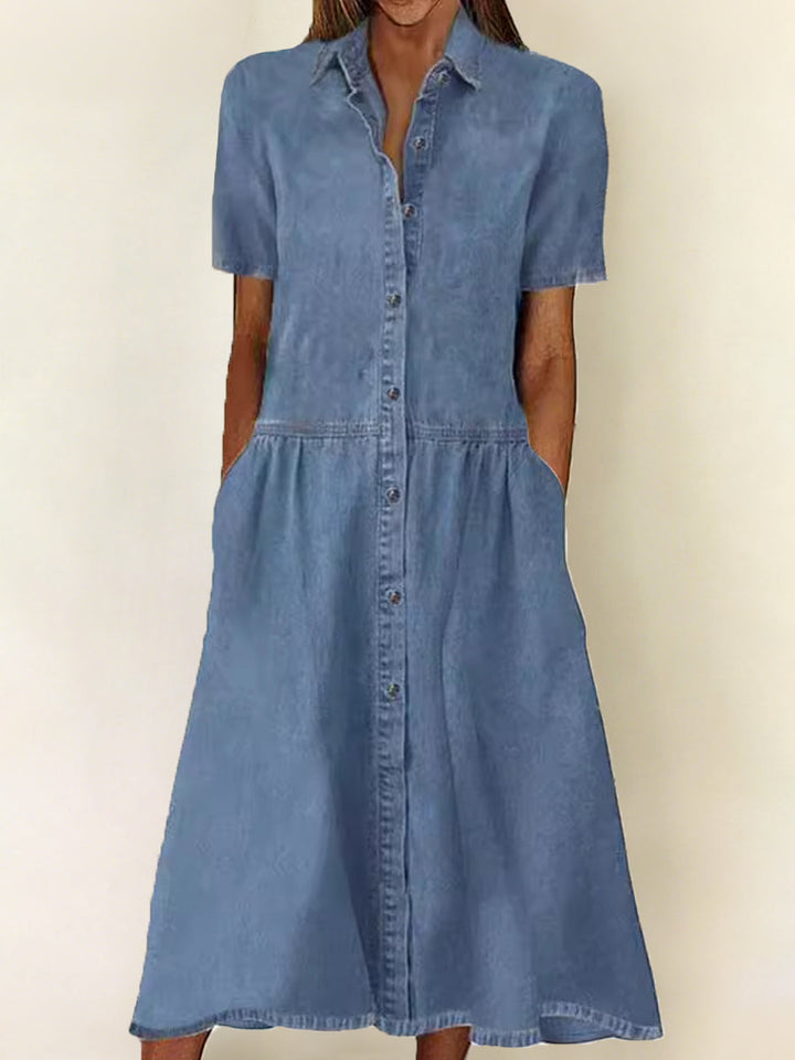 Karolina | Abito in denim