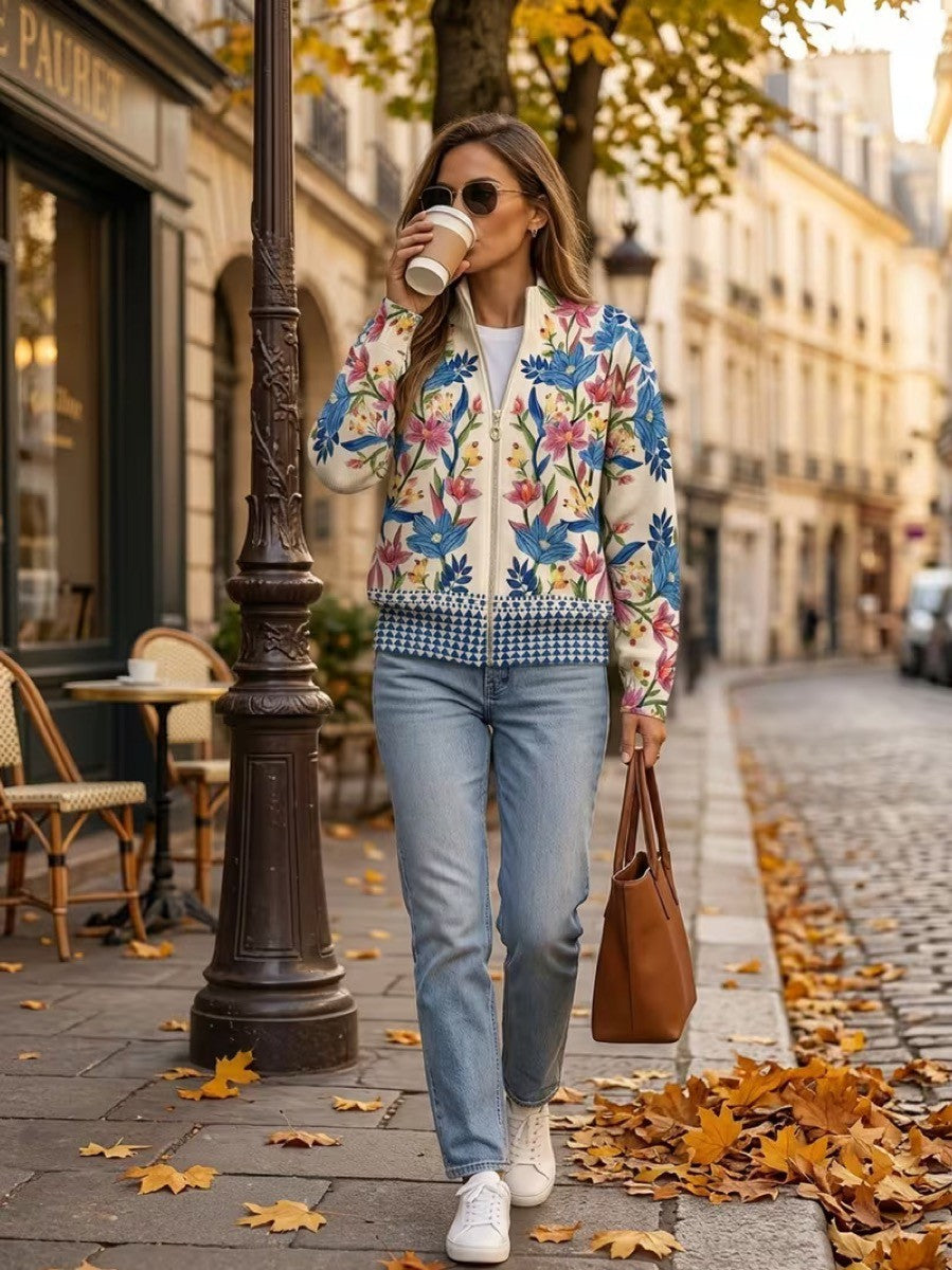 Tabitha | Cardigan floreale