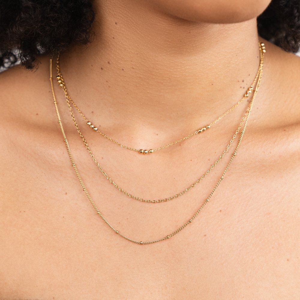 Collana a tre strati Tessa