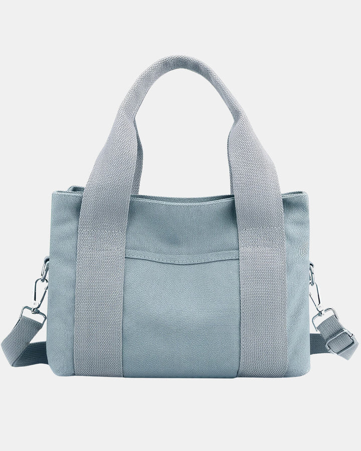 Borsa tote casual con tracolla regolabile