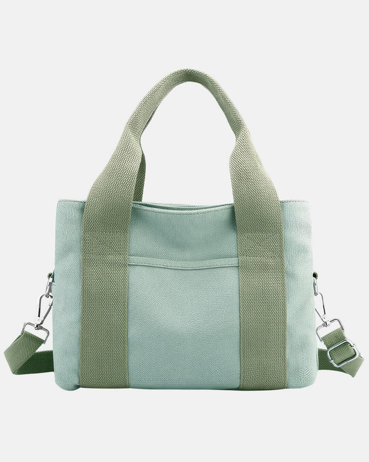 Borsa tote casual con tracolla regolabile
