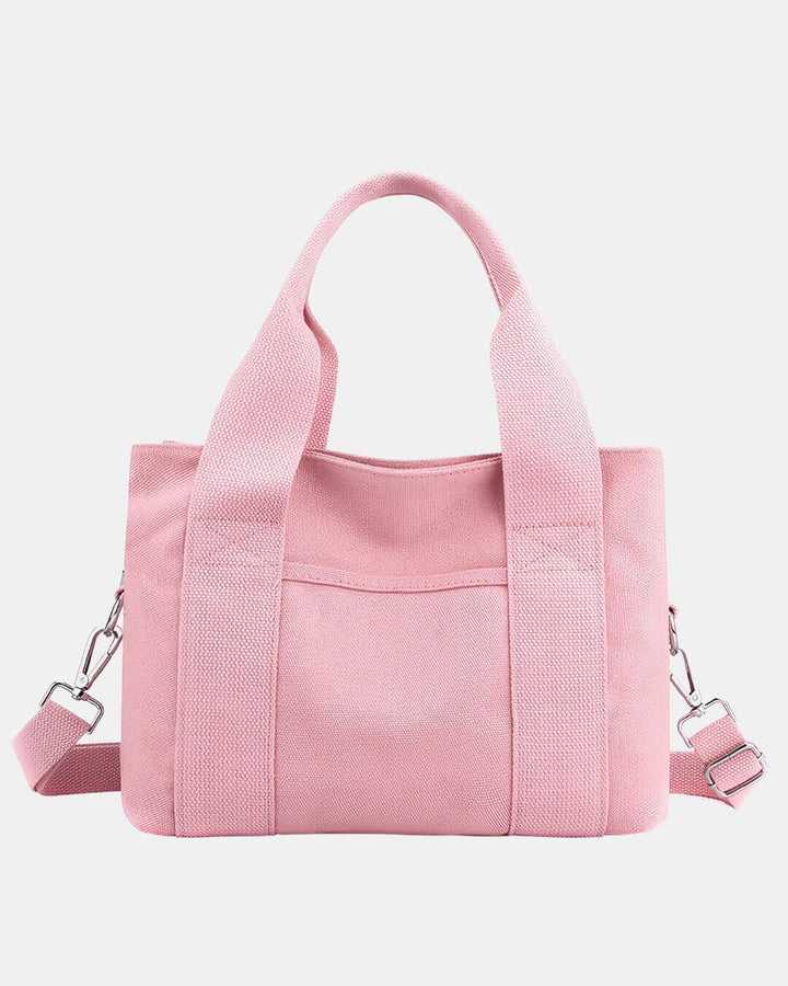 Borsa tote casual con tracolla regolabile