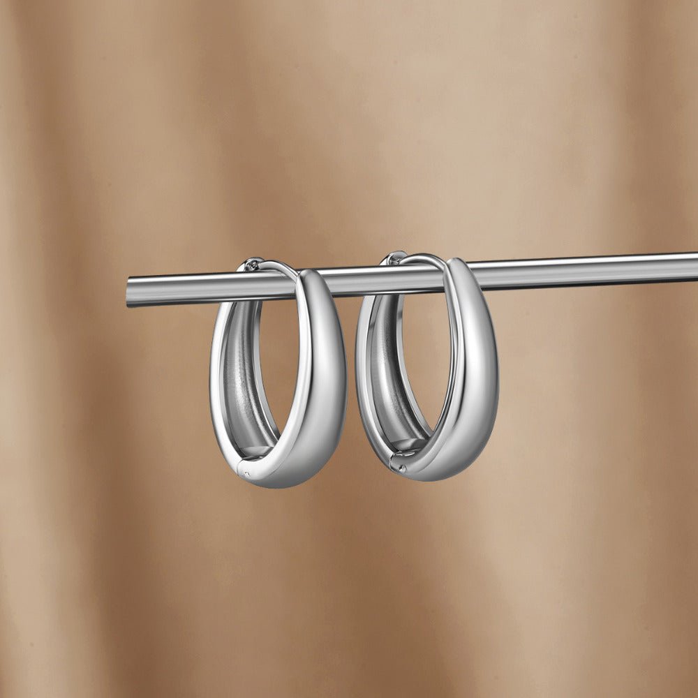 Orecchini circolari argento Valentina