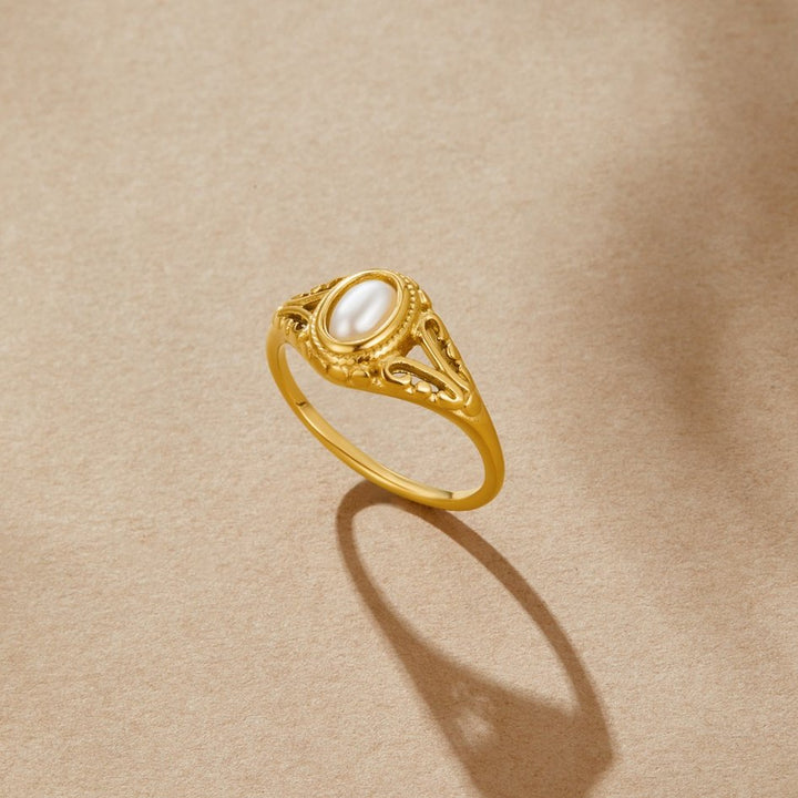 Anello elegante in stile retrò