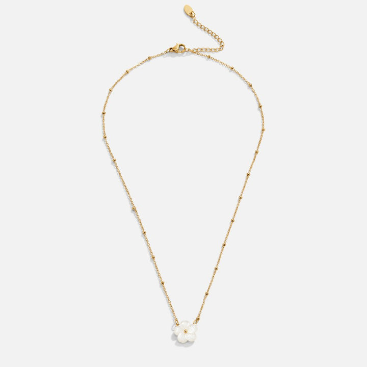 Collana floreale Fiore bianco
