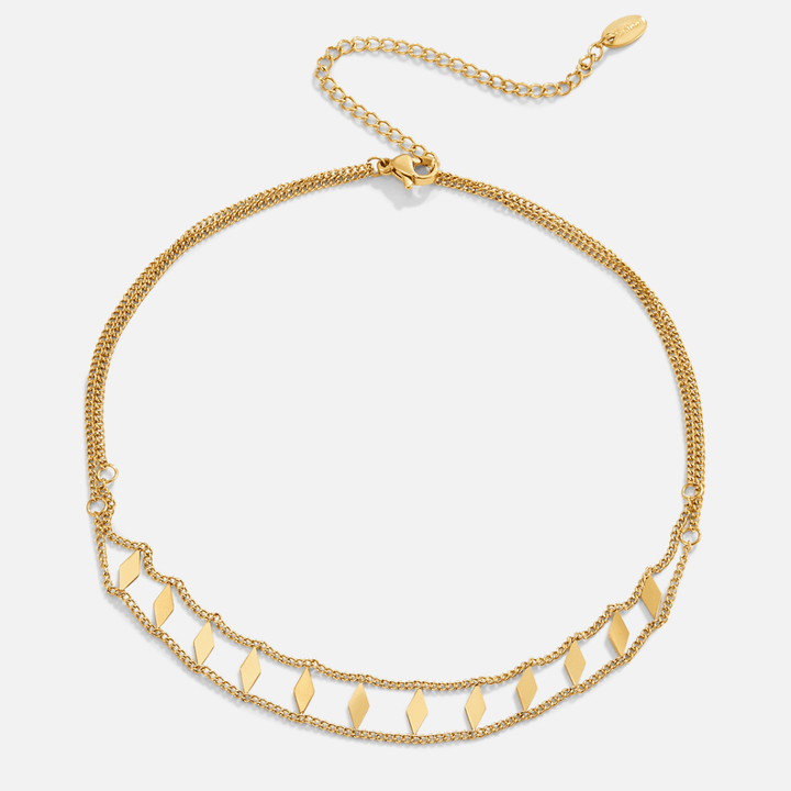 Collana corta dorata Zara